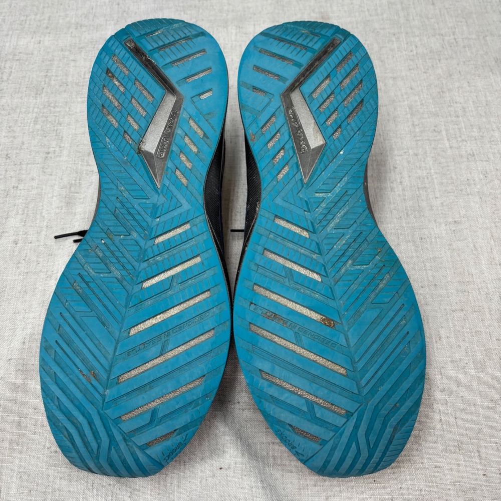 Brooks Levitate 5 Running Shoes Blue Black Silver Mesh Sneaker Men's Size 12.5 - Picture 9 of 12